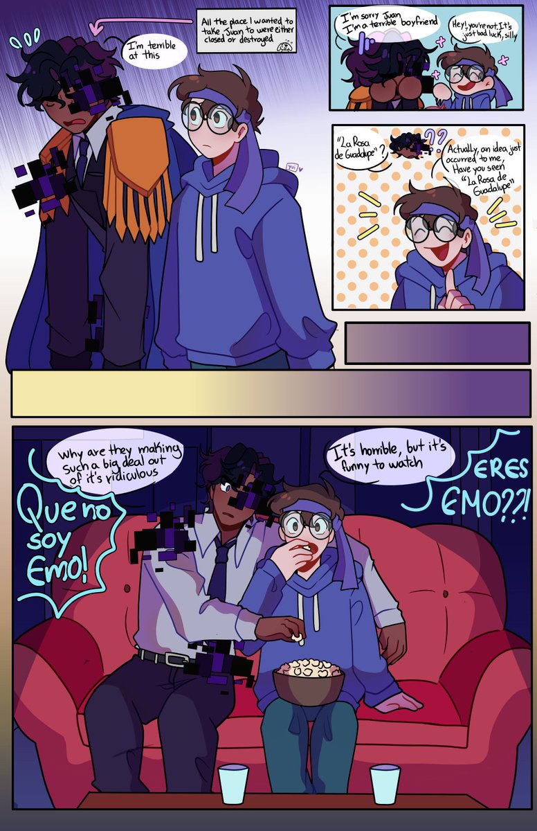 Ramitade_canela's tweet photo. #purpleglassesmonth Day 3: Firt Date 🍿🤍 https://t.co/eIUj10vTfi