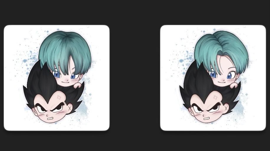 ueo_ou's tweet photo. halfway through drawing bulma from memory i realized she never really had that hairstyle so i tried to make it more accurate on the left but it lowkey looks like a lazy attempt idk https://t.co/fc4vkgWwRY