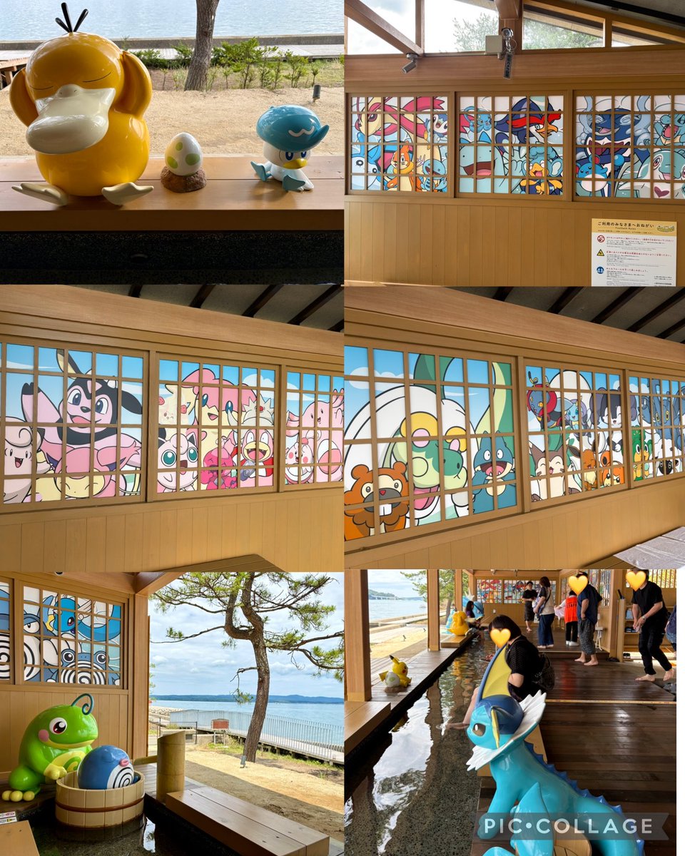 krmpocha's tweet photo. 7月7日🎋のと里山ポケモン・ウィズ・ユー空港の後は珠洲市の恋路海岸(えんむすびーち)を訪れ、その晩和倉温泉に宿泊しました♨️
わくらポケモン足湯は修復直後で、怪我をしたポケモンたちも元気になっていました☺️
空港から見て珠洲市と七尾市(和倉温泉)は正反対の方向ですが、両方行って良かったです😊 https://t.co/cIgbM21Ptk