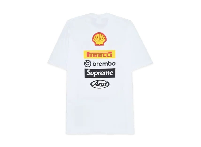 snkrdunk_jp's tweet photo. 📈【7/13】シュプリーム相場情報📈
✅スニダンで最新相場をチェック✅

👕Supreme x Ducati Logos Tee "White"

💰【新品】出品価格 ¥15,800〜
💴【中古】出品価格 ¥9,000〜
💸【最新】取引価格 ¥17,100

https://t.co/6yh0dEgQ58 https://t.co/QlI4l57miU