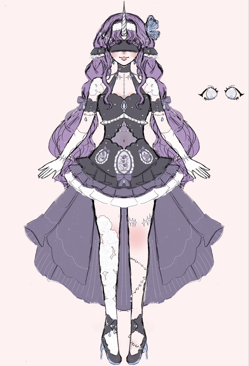 ordinaryuni's tweet photo. 2017 → 2026

finally gave my oc a new outfit and eye design ദ്ദി^ヮ^˶) only took nearly 10 years though…oops https://t.co/VBtYUowCn0