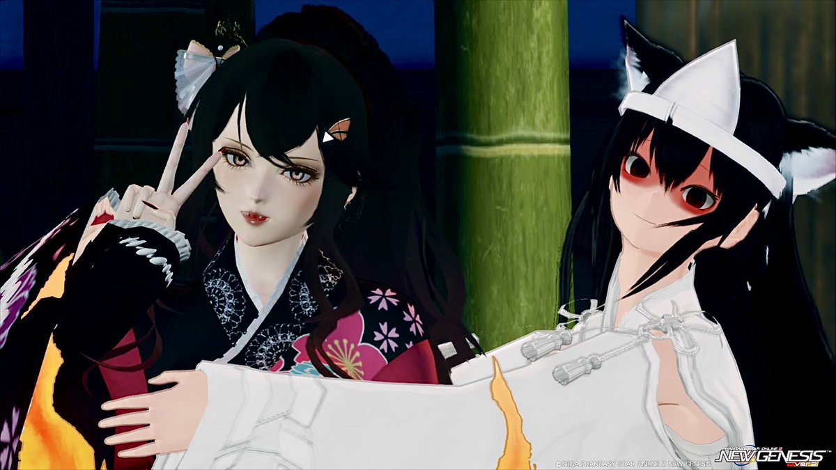 sakuya_NGS's tweet photo. #ぷそキャバ 

9.ヒヨリさん(@hyorin_pso2)
いつも投稿見てて表情の作りが上手すぎる！って思っておりました！
フリ素されておりましたので、頂きました！

10.オシリスさん(@VPF36wbNR239189)
まさかの幽霊さんでしたw
幽霊さんとSS撮ったの初めてですよw
上手いなーって感心しました(｡>ω<｡) https://t.co/bfS1H0O6uA
