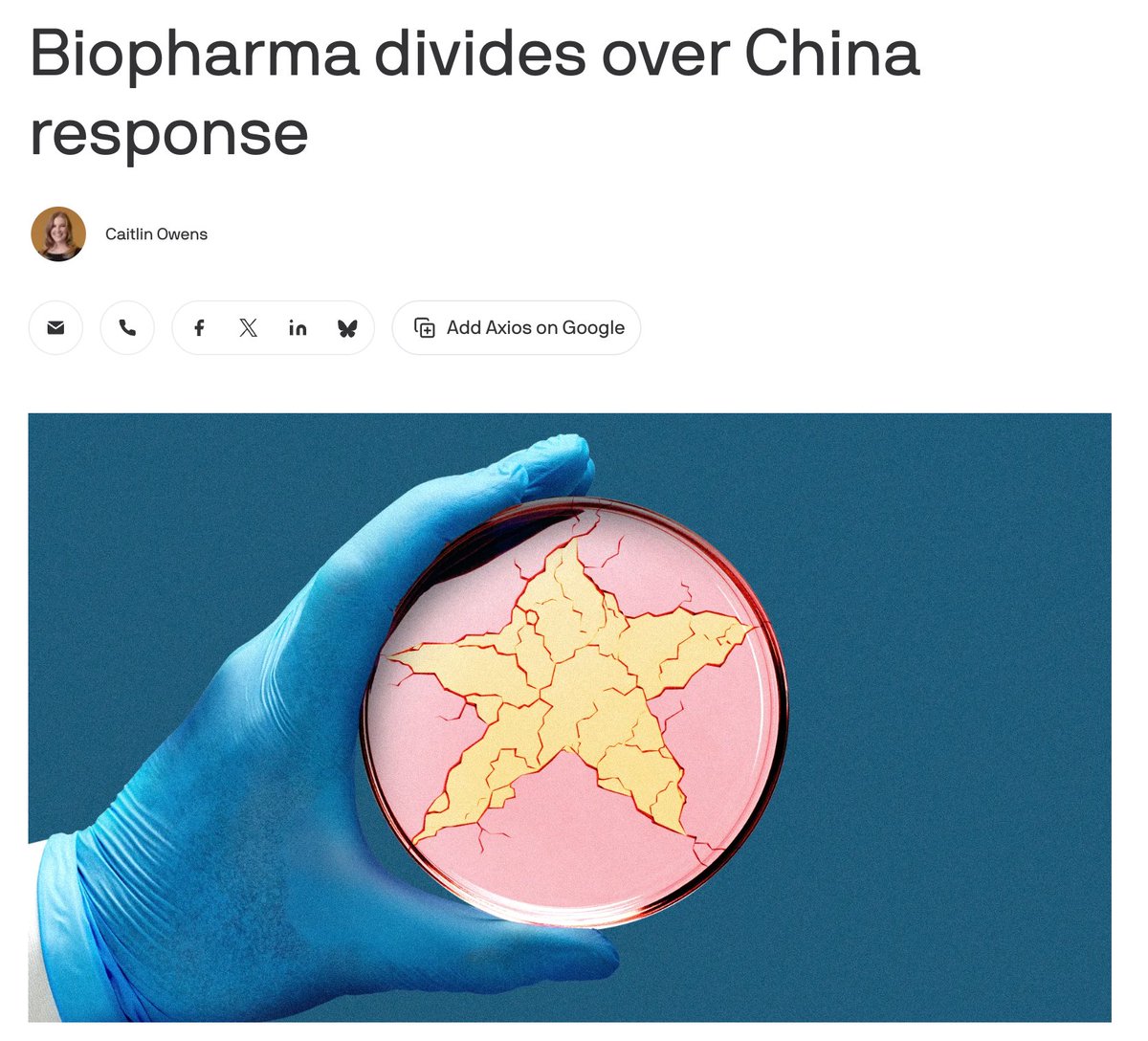 96Stats's tweet photo. All these US wars but not many are talking about how America just lost a quieter, arguably more important one to China: the race to invent the world's medicines.

5 years ago, Chinese labs were just 5% of Big Pharma's global dealmaking. Now, they're on track to be 66% of it. Crazy. 

And now more new drugs made their world debut in China than in the United States. The first time in modern history any country has taken that crown off America.

The West still tells itself China does the cheap manufacturing while the "real" science happens in US/Switzerland… that story is now years out of date. 

This is something I know well because it's literally what I studied doing my PhD in medical AI here. 

Trials that takes around 500 days to go through in the US can take under 90 in China.  China are also using their own AI models too and patenting them. The US are way behind on this now. 

So yeah, US drugmakers now depend on Chinese molecules to survive that patent cliff. If you cut the pipeline, you ain't hurting China, but you'll hurt Pfizer, Merck and Lilly etc etc.. and you starve American patients of the next generation of drugs
