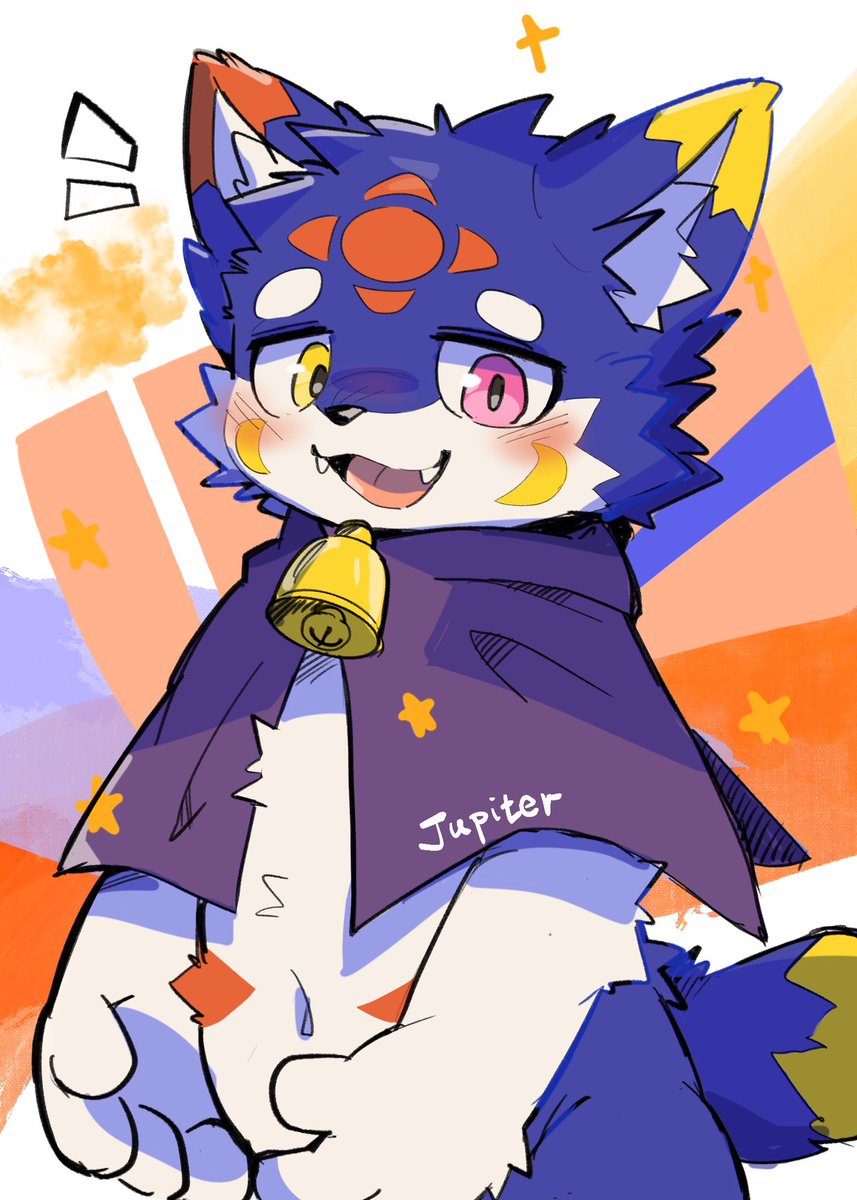 Sora_art866's tweet photo. ユピテルくんお誕生日おめでとうございます🎉✨
(少し前に描いたやつですが...😅) https://t.co/PEDav7GNUW