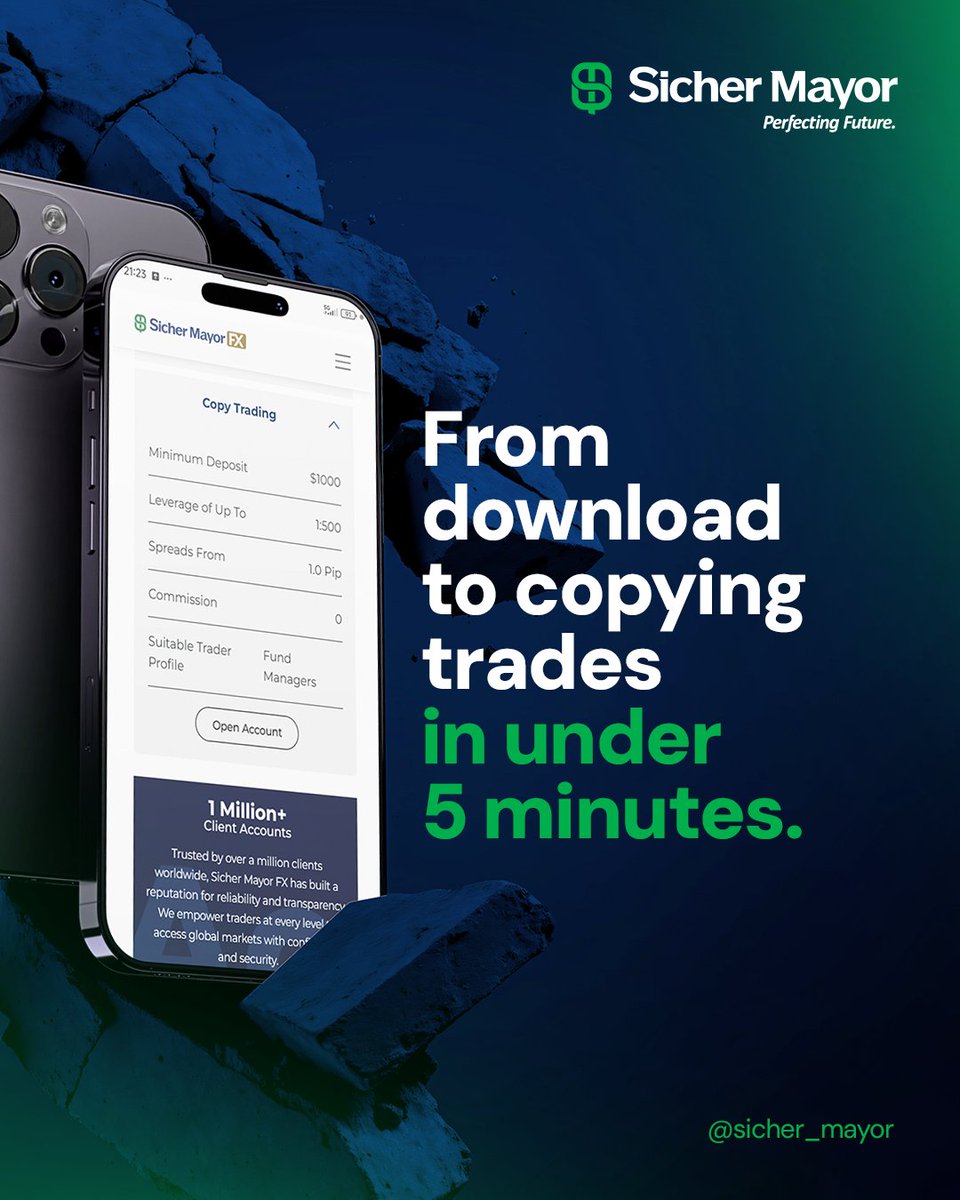 SicherMayor's tweet photo. No coding, no overnight learning curve.

Get set up today. Click the link in bio.
#TradeCopier #SicherMayor #TradingAutomation https://t.co/34XtTb0Tne