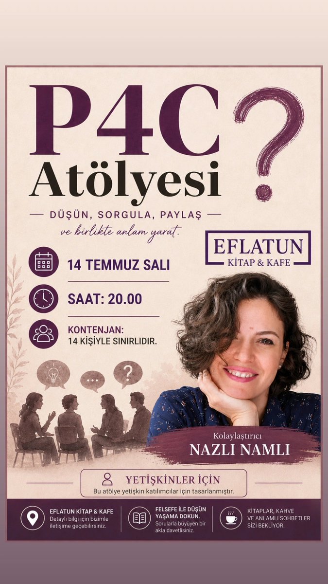 eflatunkitabevi's tweet photo. 14 Temmuz Salı, Eflatun'da... https://t.co/5h1ootkKR3