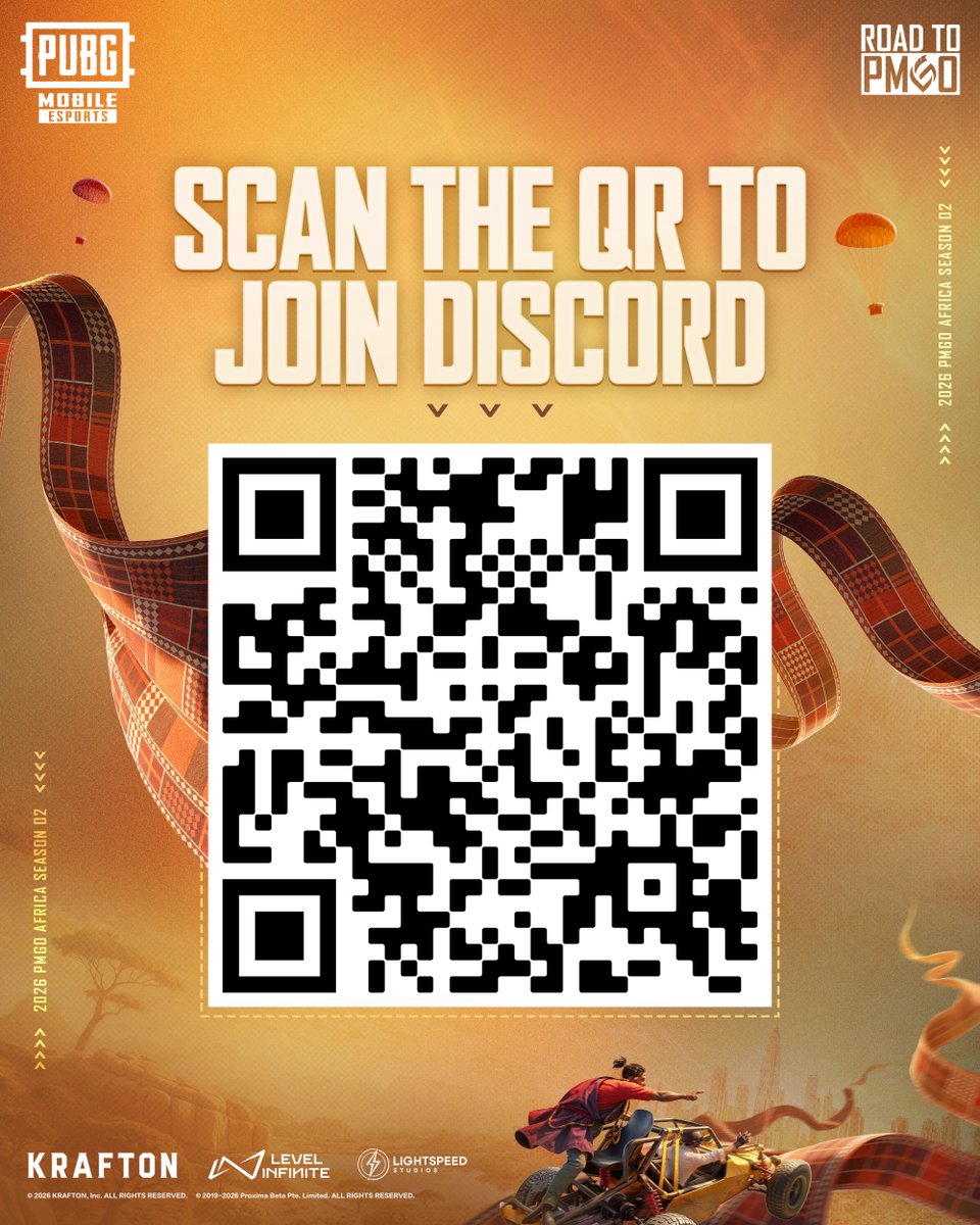 PUBGMOBILE_AF's tweet photo. Avoid the small mistakes before you queue. ⚠️
Double-check your squad, stay online on time and make sure your team is ready before the match begins.
Play smart. Stay prepared. 🔥
#PUBGMOBILEEsports
#PUBGMAfrica
#2026PMNC AfricaS2
#ROADTOPMGO
#AFRICAtoPMGO https://t.co/6tiHypjFwM