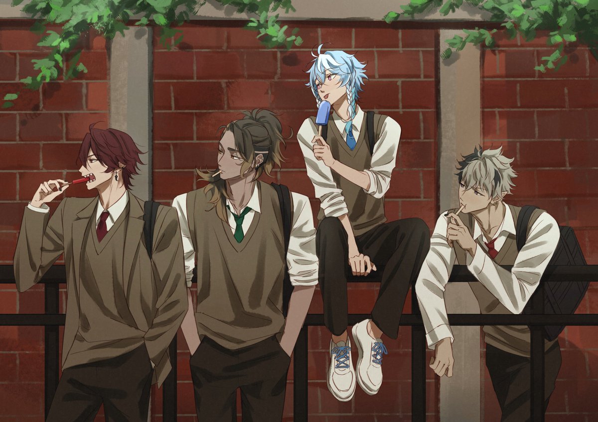 _huian's tweet photo. School Days (4/6) 

#JurasickArt #CrimzonMuze #GBArt #Artavio https://t.co/xvA4iZFCtg