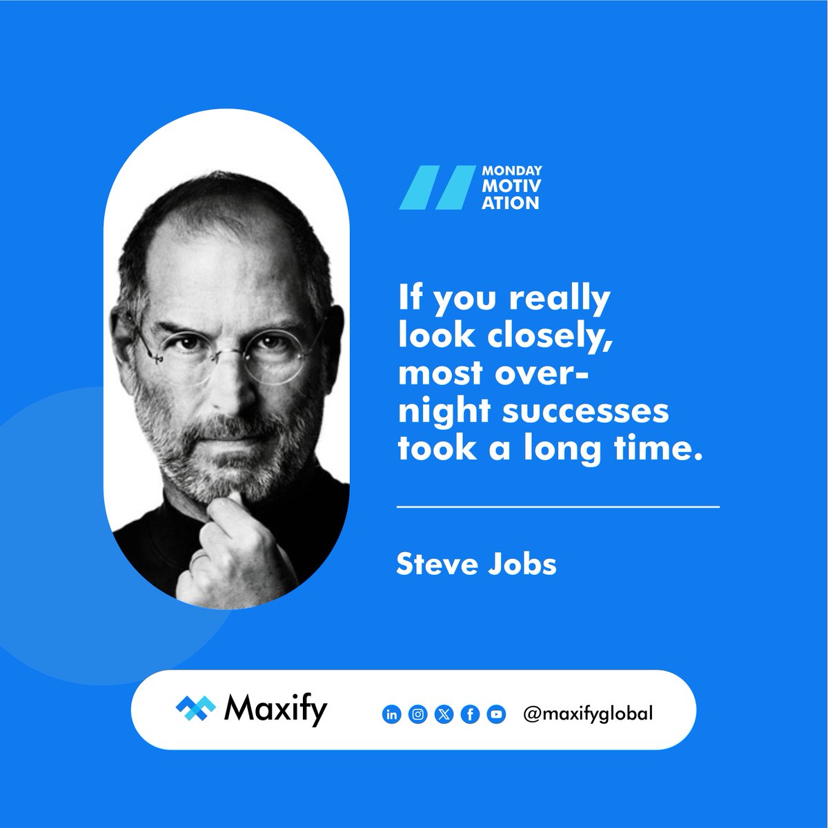 maxifyglobal's tweet photo. Success isn't built in a day—it's built through consistency. Every small step you take today is shaping tomorrow's breakthrough.
Keep showing up. Your progress matters.
#MondayMotivation #GrowthMindset #Success #Leadership #Entrepreneurship #MaxifyGlobal https://t.co/EgEztQqL0o