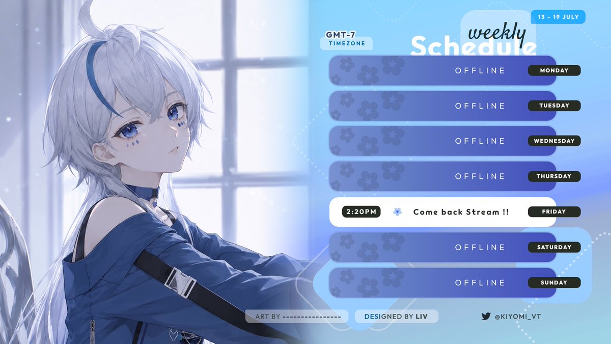 Syluune's tweet photo. ITS BEEN 10 MONTHS — IM BACK

HIATUS NO MORE !!!

Im back and streaming every Friday at/around 2:30pm PST Streaming days limited 1-2 a week ^^

Very nervous, very excited and hope that many come say hello ! #vtuber #HiatusEndsNOW 

miss yall <3 https://t.co/IIPPApUQzn