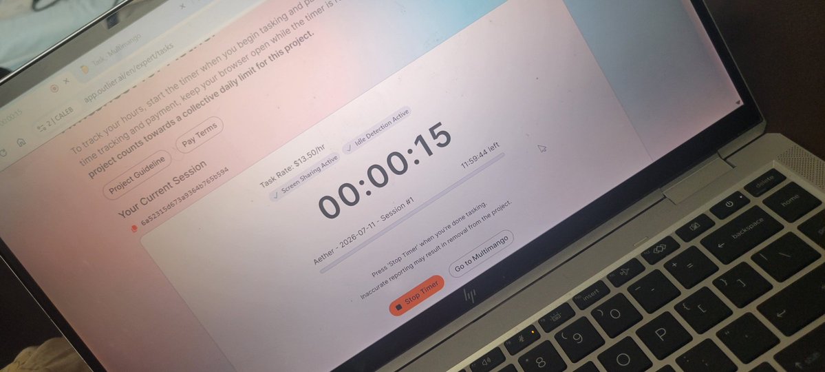 HORPEBOI1996's tweet photo. Omo, this clearly shows that Outlier needs more people. I work up to 12 hours a day on a regular account

I'm available to handle onboarding assessments and account management. https://t.co/yORVJtSYsR