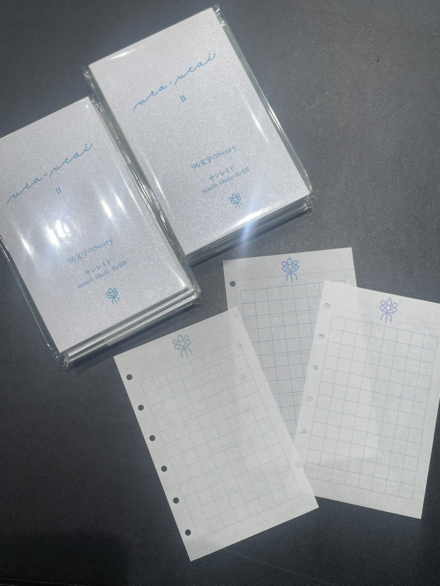 Tomiya_Akita's tweet photo. 涼しげな3色展開のuta-utai2は仙台市「ペンとインクと文房具の店樂」様オリジナルリフィルです。弊店でお取り扱い始めました✨ 1袋に3色入っているんです。uta-utai1と合わせたら6色。今日は何色の気分かな☺️
#ペンとインクと文房具の店樂
#UtaUtai
#ミニ6リフィル https://t.co/LNMImDYtsa