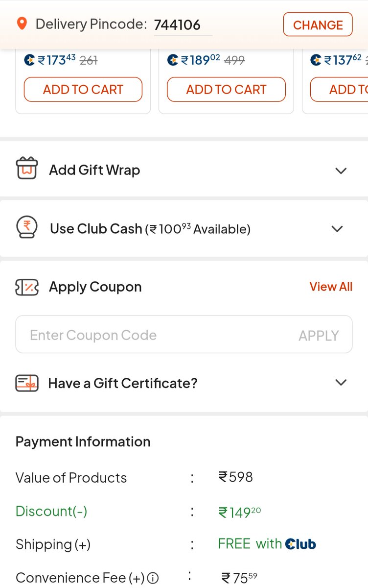 mandeep_1990's tweet photo. @firstcryindia
Why I am charged more under convience charge?

Is that because I have firstcry Membership and you can't put delivery charges and instead charge me through convience charges.
Convience charges should remain the same regardless of what &amp; how much I order. https://t.co/F132fxRWO8