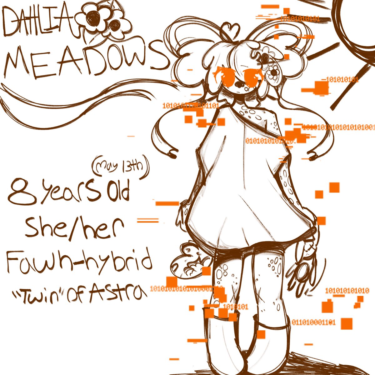 VelvetsCloud's tweet photo. dahlia doodle ::3

#SOL_SMP https://t.co/6CMHSALcOS