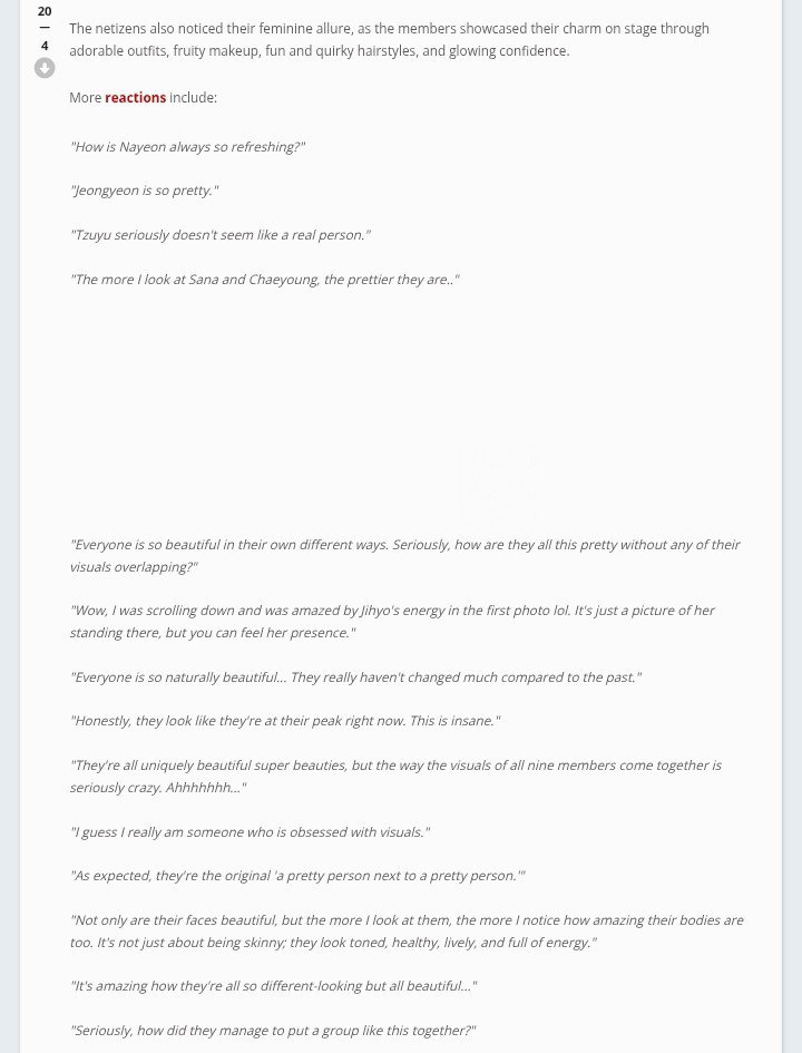 OT_9WICE's tweet photo. TWICE stuns netizens with all members' breathtaking visuals:

"They're all beautiful in different ways, but they look so harmonious together."

"How can they all be this pretty? From their debut until now, there hasn't been a single moment when they weren't beautiful"

.....  😮‍💨 https://t.co/RPiY6ek4wY