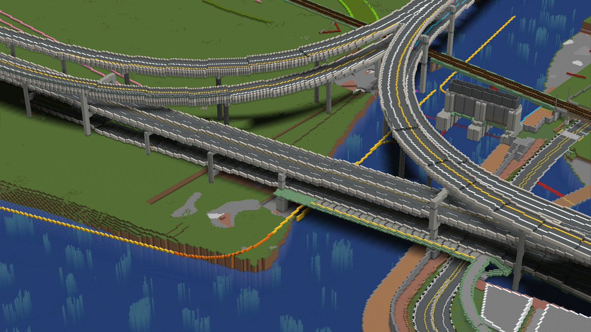 BitiusTitius's tweet photo. I've seen lots of AI-generated Minecraft "builds" on here lately, which is quite disheartening. Therefore, I'd like to proudly disclose to everyone that Luwu is 100% homo sapiens-generated.

With that, here's a bonus pic while I'm currently working on a separate city project. https://t.co/0sOQVkKtEy