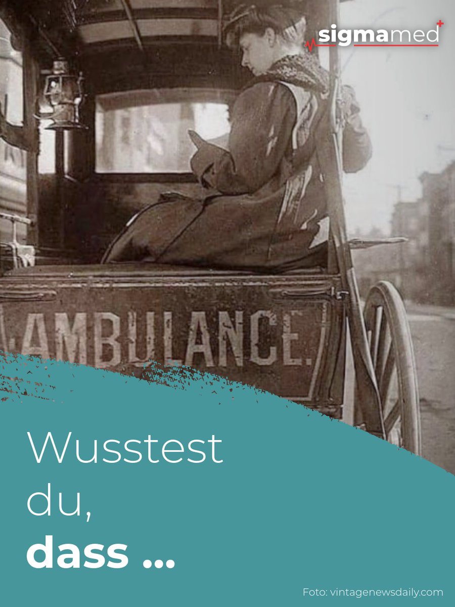 sigmamed_cc's tweet photo. 🚑 Kaum zu glauben, oder? Die ersten Krankenwagen hatten vier Hufe statt vier Reifen. ���Zum Glück hat sich seitdem einiges verändert – der Einsatz für Menschen ist aber derselbe geblieben. 💙#WusstestDu #MedizinGeschichte #Krankenwagen #Healthcare #Sigmamed https://t.co/z5rKK4dcnx