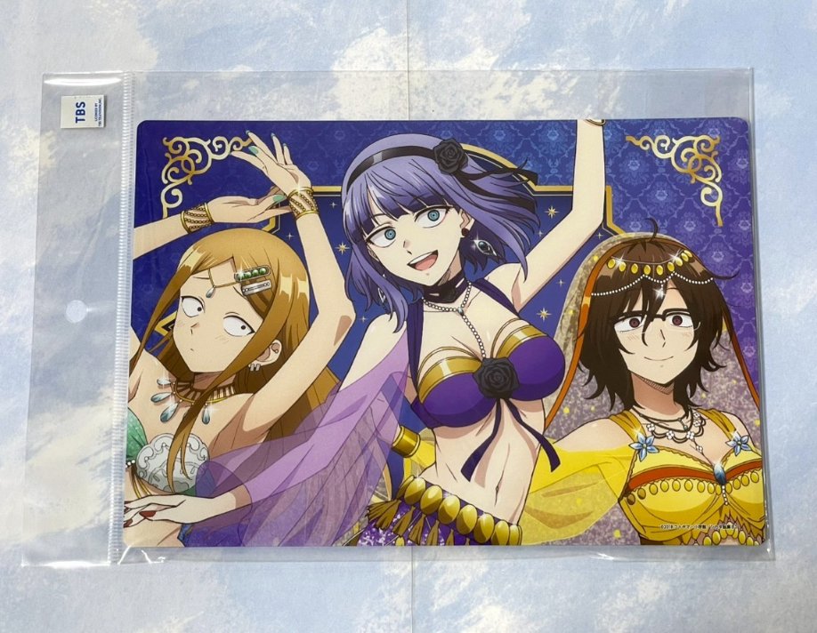 【非売品】だがしかし2 × たくのみ。 コラボクリアファイル 両面デザイン 商品のご紹介】 アニメ「だがしかし2」 キャラクリアケース 900円(税込