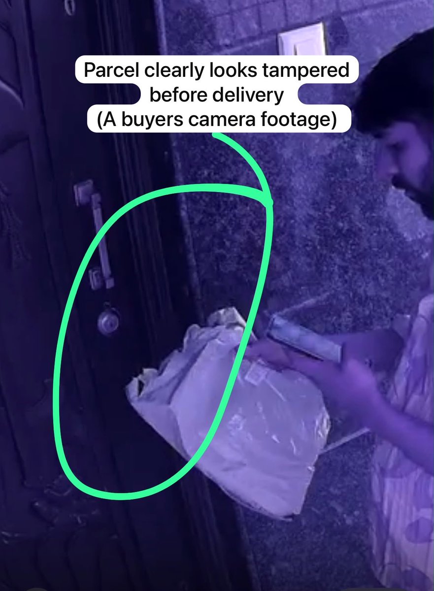 Komalhikardia's tweet photo. @help_delhivery @ShiprocketIndia Serious shipment tampering &amp; product theft. Parcel was torn, repacked, and a different product delivered. AWB: 1091393867245. Sellers can’t contact Delhivery support emails redirect to the app with no way to report this. https://t.co/8ZVDE1rCdm