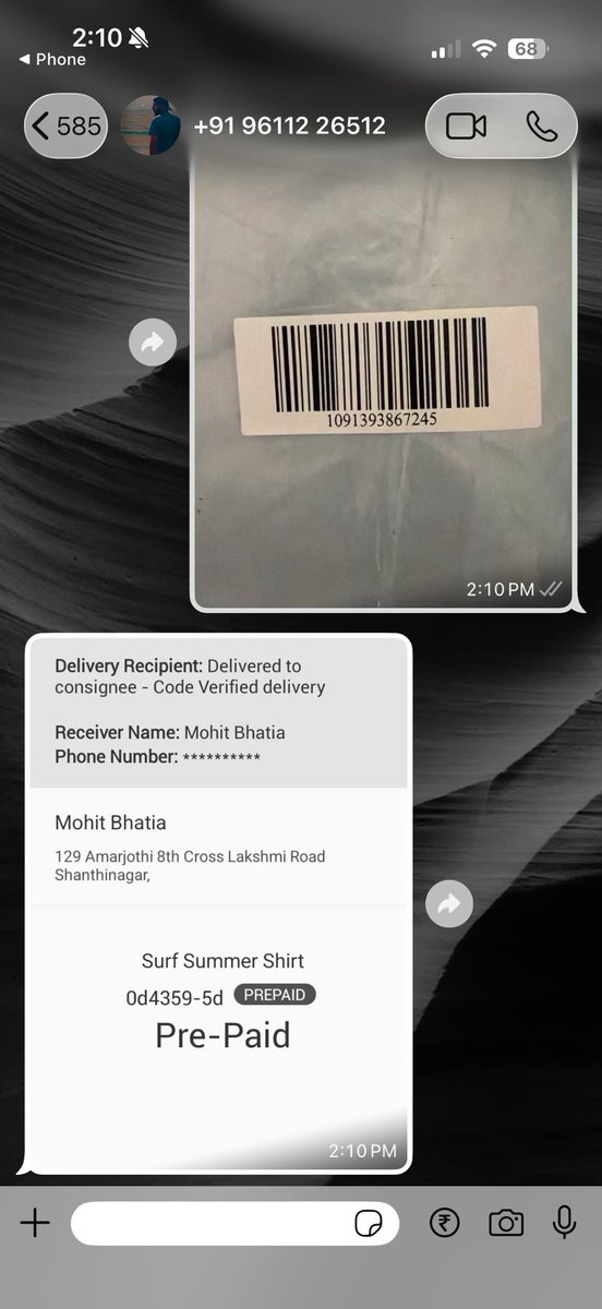 Komalhikardia's tweet photo. @help_delhivery @ShiprocketIndia Serious shipment tampering &amp; product theft. Parcel was torn, repacked, and a different product delivered. AWB: 1091393867245. Sellers can’t contact Delhivery support emails redirect to the app with no way to report this. https://t.co/8ZVDE1rCdm