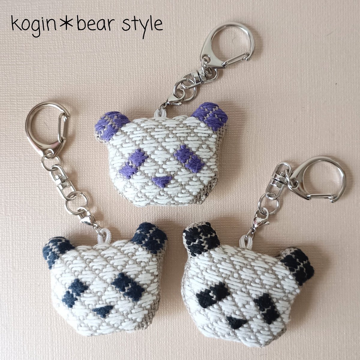 こひろ＠こぎん刺しのテディベア作家 kogin＊bear styl (@kurosuke3796