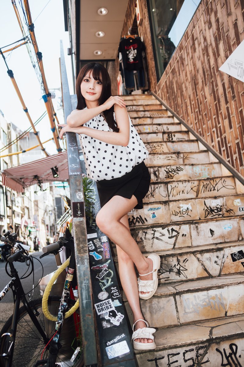 model : 櫻井もえさん @sakurai___moe lens : MINOLTA AF ZOOM 28-70mm