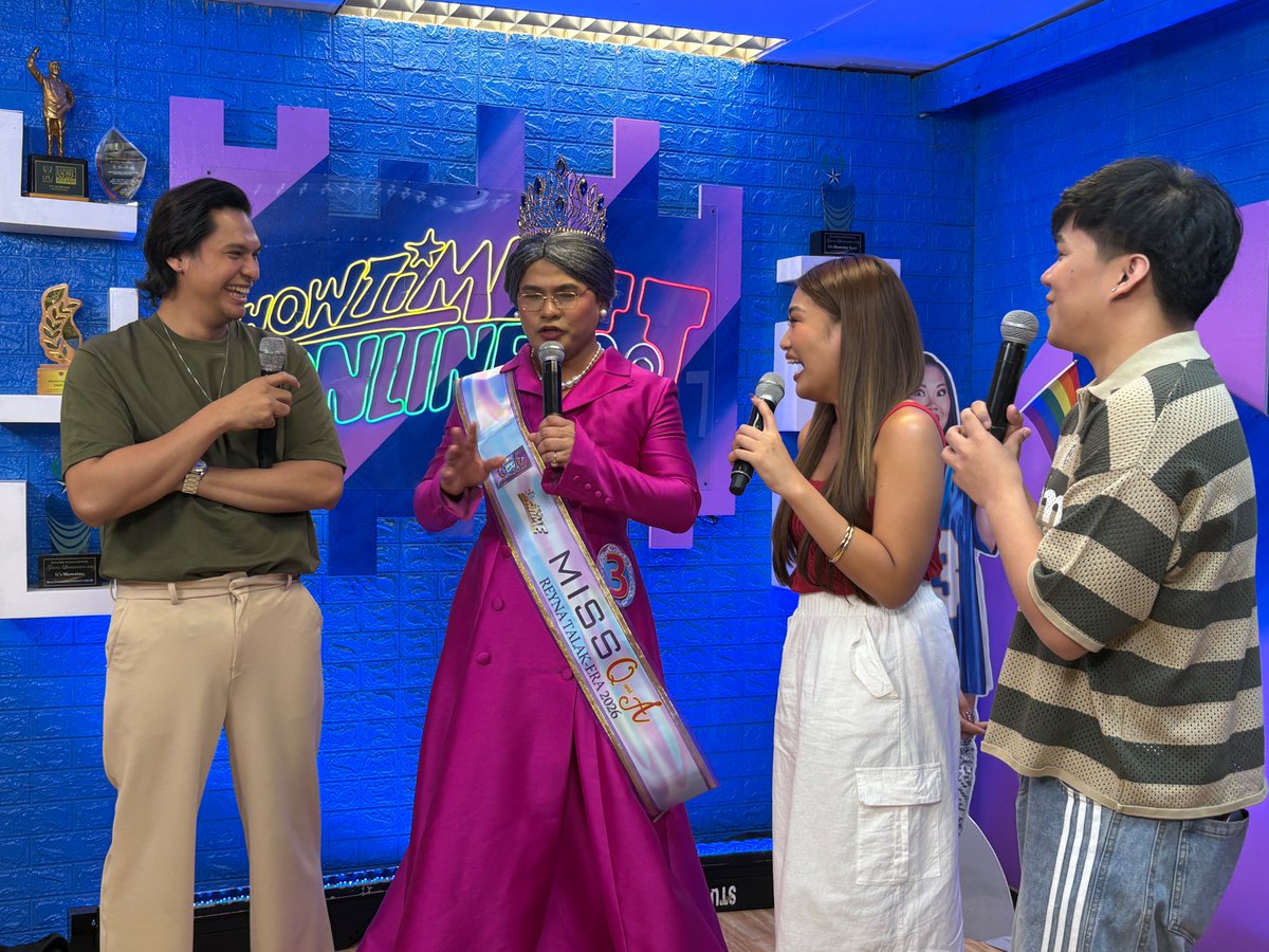 itsShowtimeNa's tweet photo. 🏳️‍🌈 Ang talak na tumatak ngayong Lunes, LOLA MOVE! Congratulations! #ShowtimeOnlineU #ShowtimeTalakanTayo https://t.co/VTHaAvXl0J