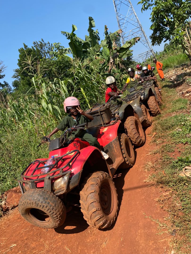 QuadbikingJinja's tweet photo. A brand new week is here, and it’s time to shift your gears! Forget the city traffic , we’re talking about tearing up the off road trails along the beautiful River Nile, splashing through muddy puddles, and racing through local villages.  #ExploreUganda https://t.co/eLFNqg7i9p