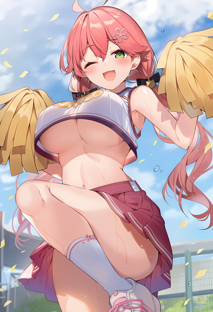 amane_vAI4's tweet photo. チアみこち https://t.co/QKKFnAI8DD