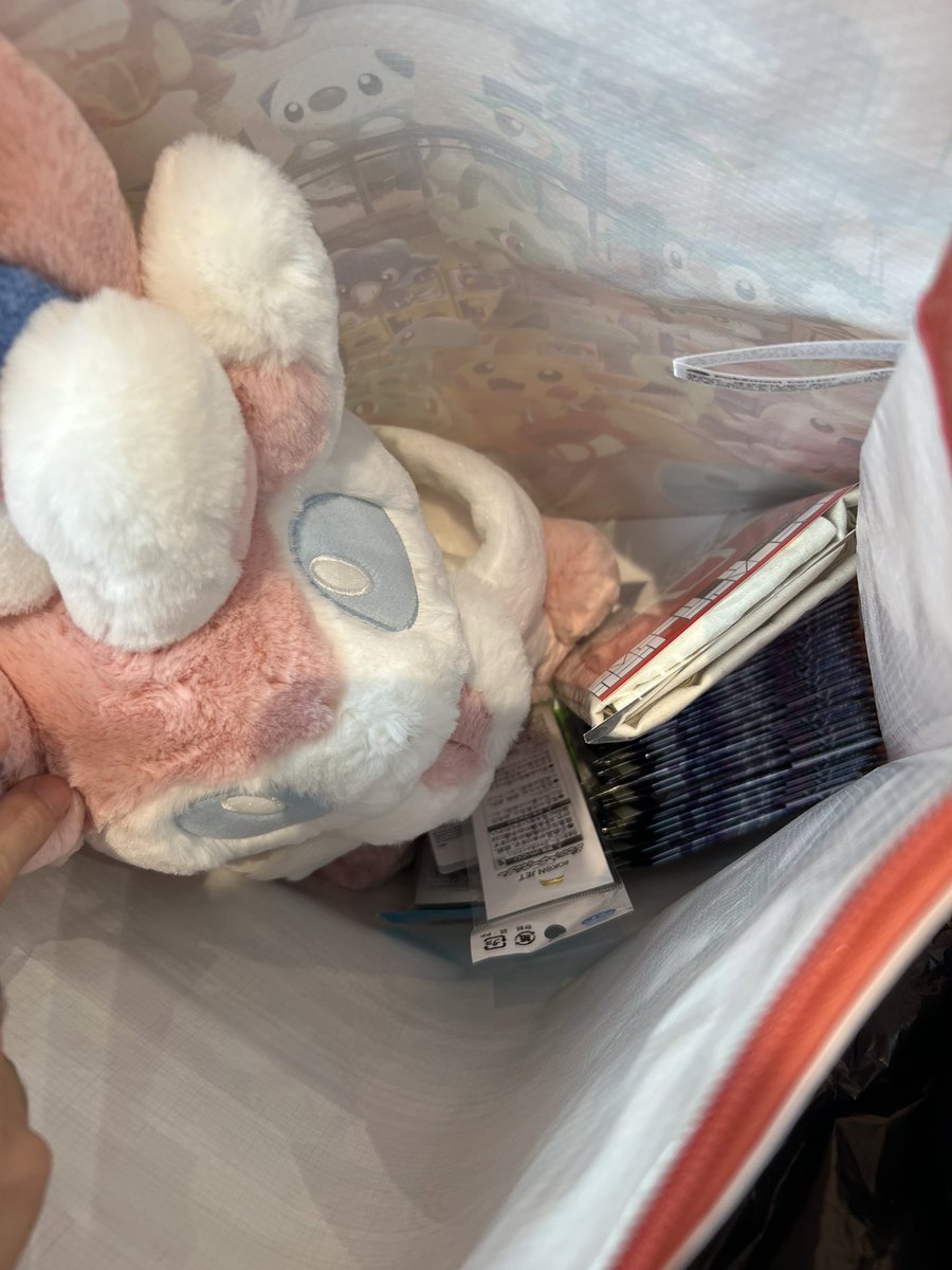 machae_7's tweet photo. 店員さん「ニンフィアお好きなんですか？」

まちゃえ「ガチ好きです」

ポム「君のニンフィアの名前は？」

まちゃえ「でかせぎと、レイドよう」

愛ってなんだ https://t.co/99t0onIkkK