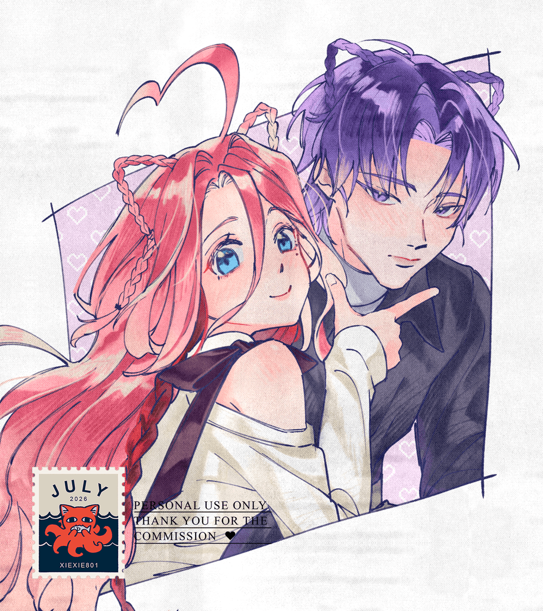 xiexie801's tweet photo. skeb!! all done!
thank youuu @artchiveed 🩷💜 https://t.co/ftVf5FhQrZ