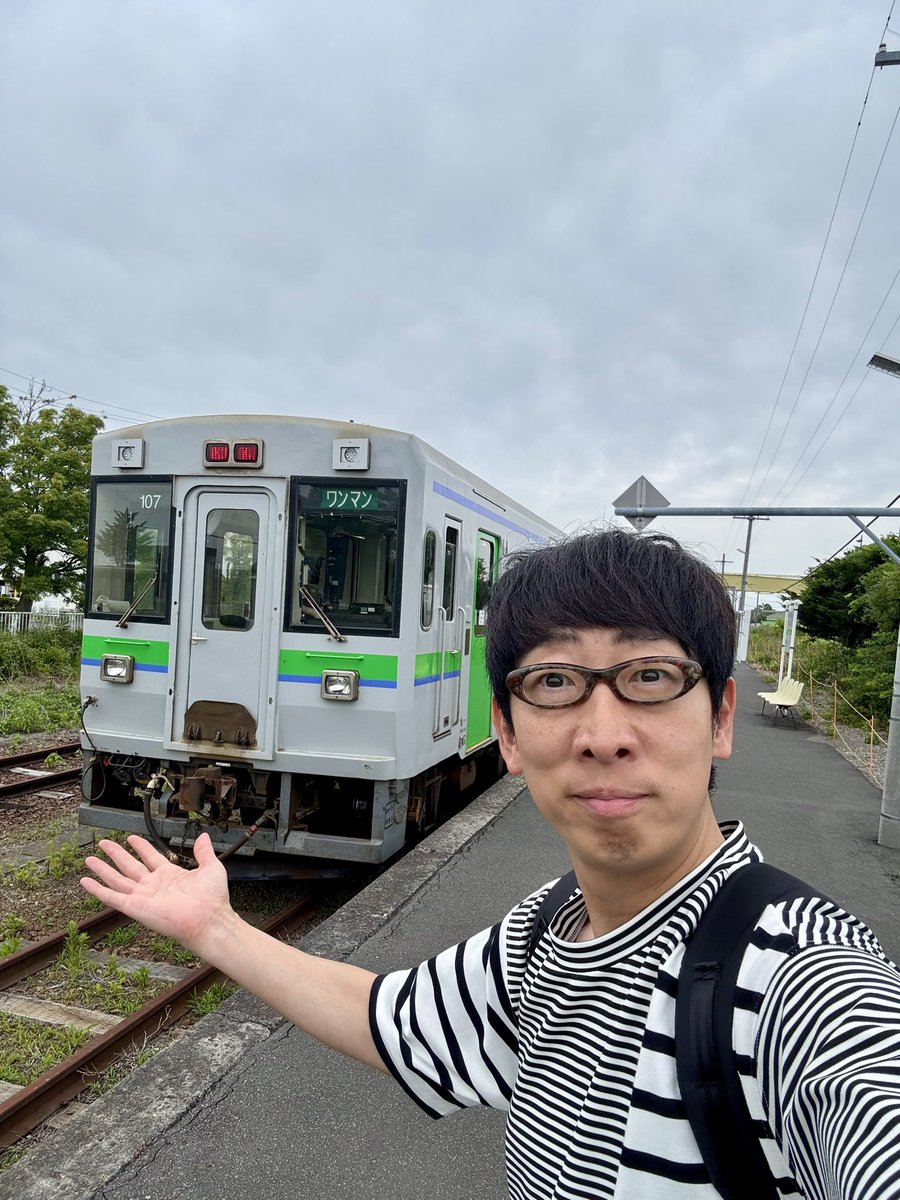 DHyoshikawa's tweet photo. 北海道に来ています。

苫小牧から、日高本線に乗りました。 https://t.co/afrjmamiJI