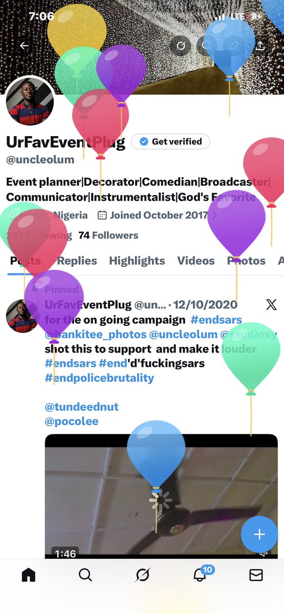uncleolum's tweet photo. I got balloons again this year.
+1 https://t.co/9Y8ibc9pkA