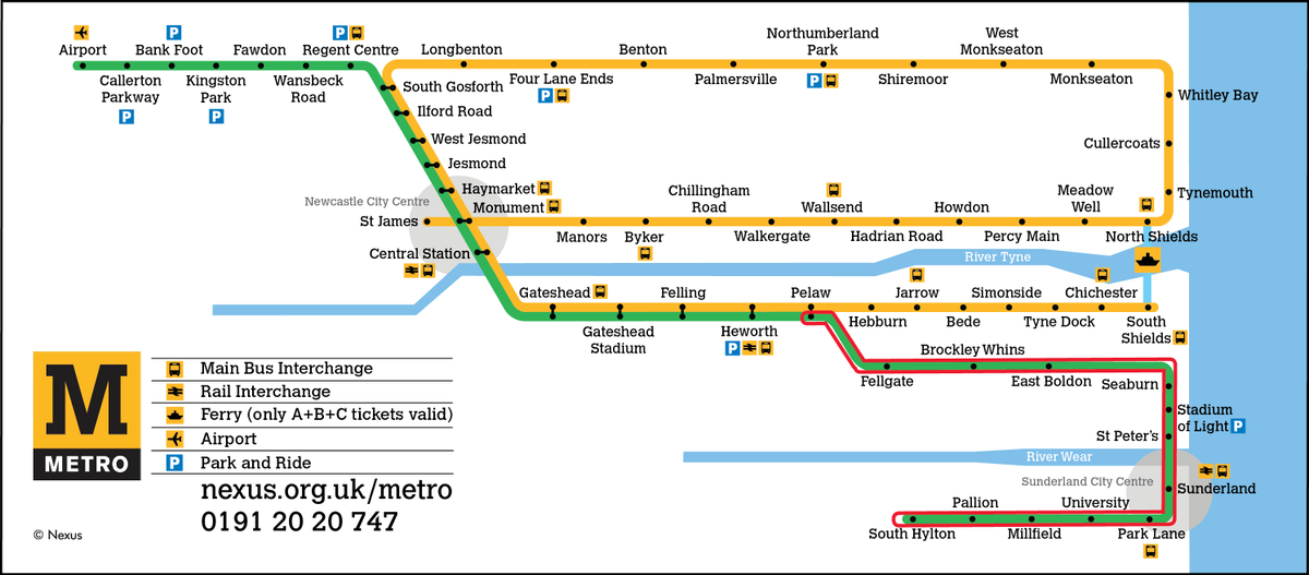 Tyne and Wear Metro tweet media