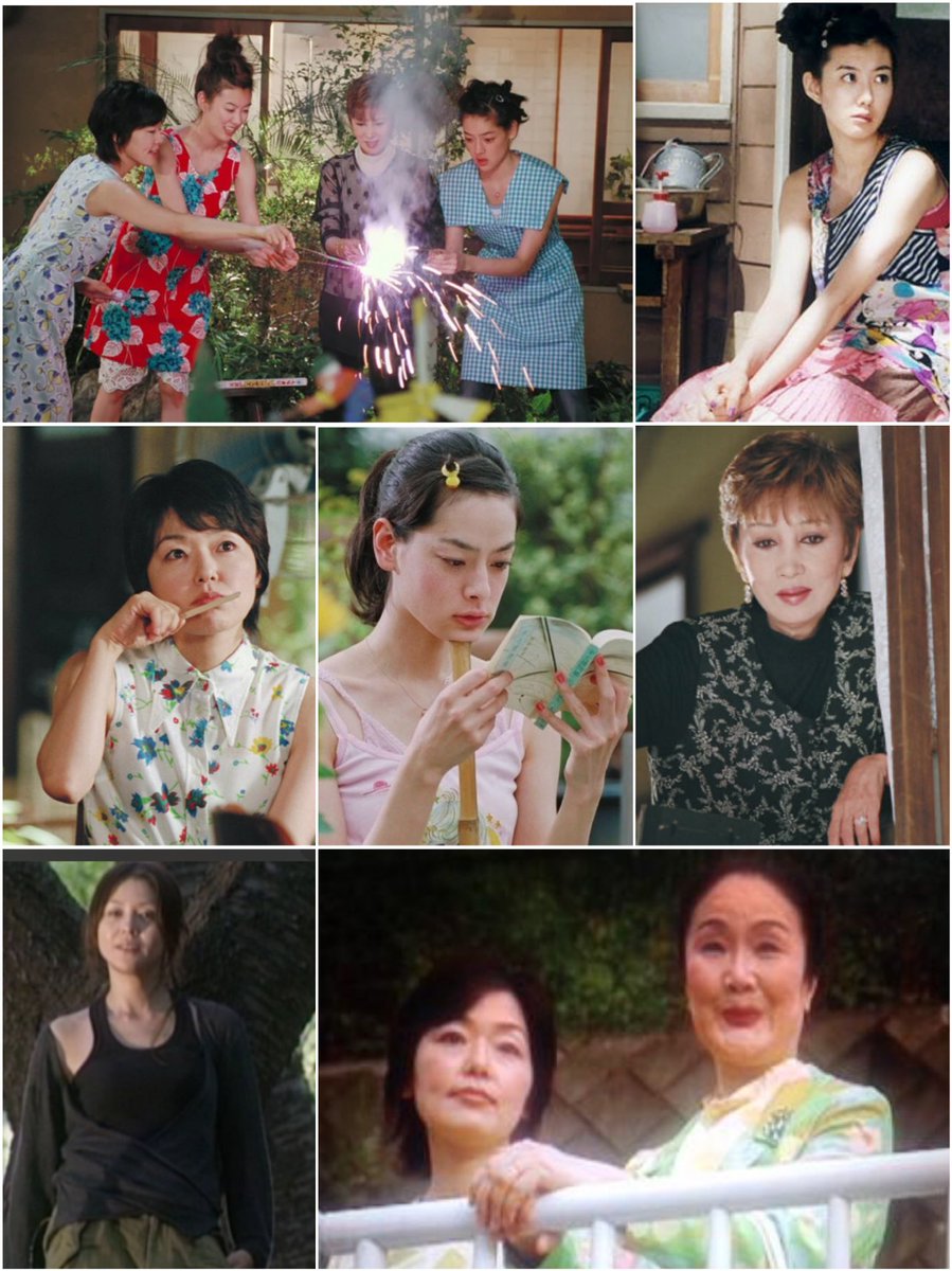 yasunotomoko's tweet photo. 夏が来ると、必ず思い出すドラマがあります。

『すいか』。

あの頃は、毎日が夢中でした。

撮影現場を支えてくれるアシスタントのみんながいて、私は夜中まで衣装を探し、コーディネートを組む日々。

「働き方」なんて言葉もまだなかった時代。
ただ、素晴らしい作品に関われることが嬉しくて、目の前のお仕事に夢中で走り続けていました。

木皿泉さんの脚本は、何気ない日常の中に、可笑しみと優しさあふれる世界が描かれていて、それはいちいち心の深いところまでギュッとての届く物語りです。

河野英裕さん、安藤由紀子さんという素晴らしいプロデューサー、佐藤東弥監督をはじめとする演出陣がその世界を丁寧に育み、小林聡美さん、もたいまさこさん、市川実日子さん、ともさかりえさん、小泉今日子さん、浅丘ルリ子さんをはじめとする俳優のみなさんが、それぞれの人物に命を吹き込む。

その世界に、衣装という形で関わらせていただけたことは、今でも私の人生の宝物です。

今見返すと、衣装の一つひとつに、その頃の空気や、スタッフみんなの笑顔が映っているような気がします。

そして何より、不満ひとつ言わず、一緒に走り続けてくれたアシスタントのみんなのことを、この季節になると必ず思い出します。

夏が来るたび、この作品に出会えたこと、あの時間をともに創り上げたすべてのみなさまへの感謝が、静かに胸いっぱいになります。

本当に、ありがとうございました。

🍉名作ドラマ『すいか』は、現在Amazon Prime Videoで配信中です。
夏になると、またあの世界に帰りたくなる作品です。

https://t.co/IqLsLIzoF4

#すいか
#🍉
