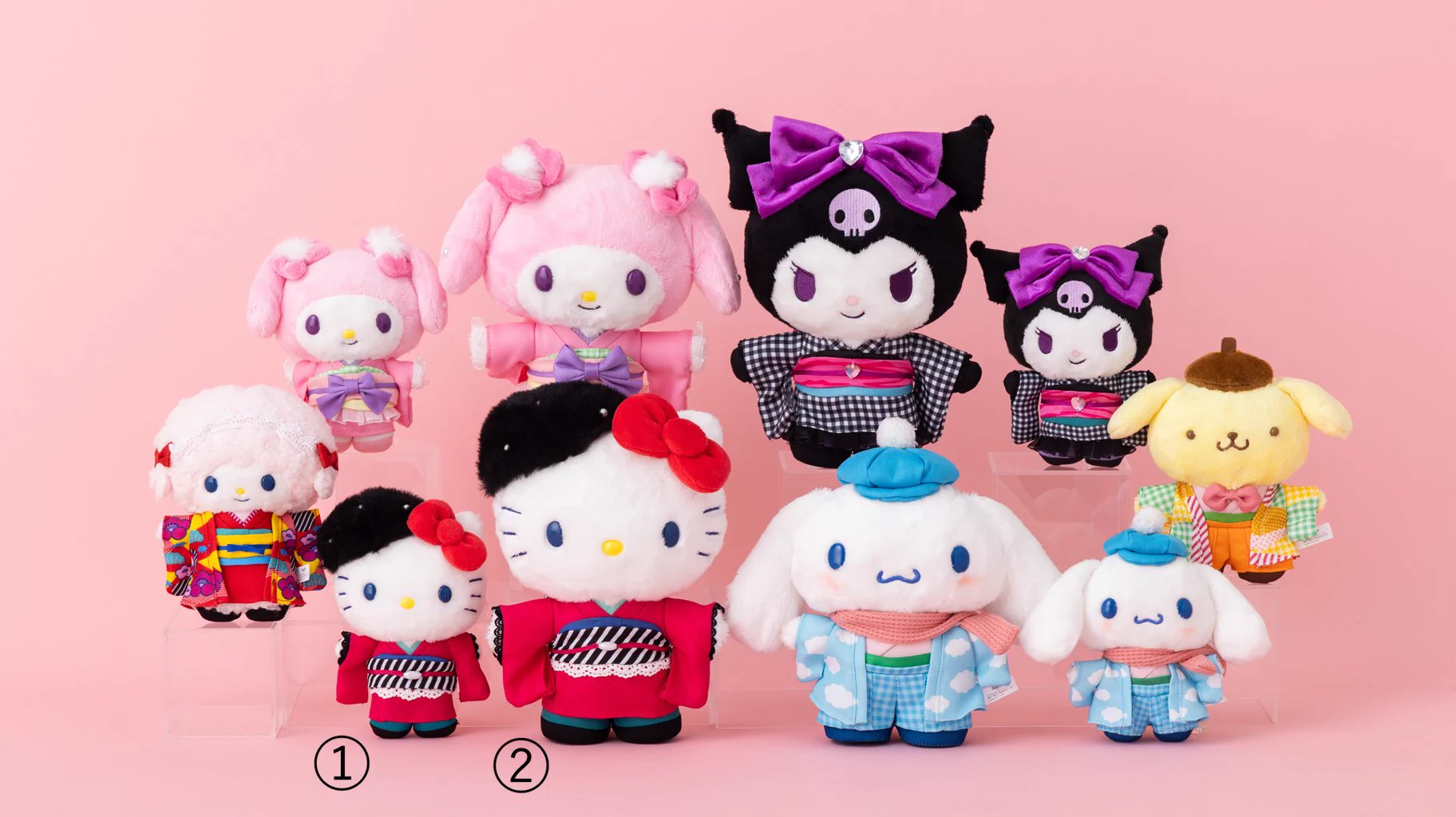 サンリオ心斎橋店限定　マスコットホルダー　キティ＆ピアノ　2点セット サンリオ推し活部🌈 on X: 