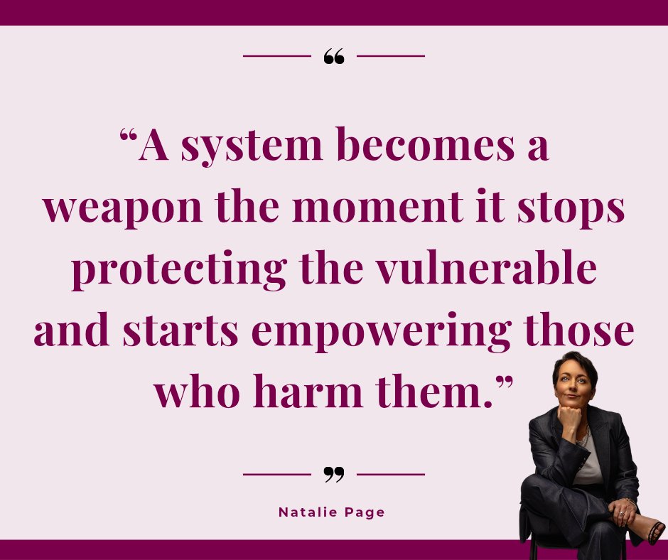 NataliePage's tweet photo. The family court doesn’t just fail mothers and children.
When the system uses its own rules to punish women for protecting, to force unsafe contact, and to silence truth, it stops being a court of law, and becomes something far more dangerous. The System Is The Weapon: https://t.co/fX4MLiTn5h