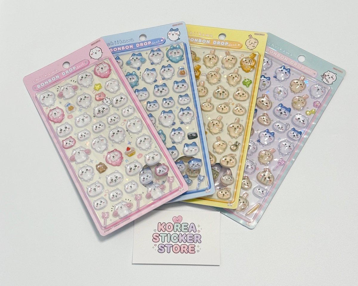 bonbondropseal's tweet photo. 🎁プレゼント企画‼️🎁

ちいかわ・ボンボンドロップシール

ちいかわ…1名様
ハチワレ…1名様
うさぎ…1名様
ちいかわ×ハチワレ×うさぎ…1名様

📅応募締切：7月19日 23:59まで

【応募方法】
①@bonbondropsealをフォロー
②RT＆いいね♡
さらにリプライで当選確率アップ⤴️ https://t.co/2u0TlUZNb1