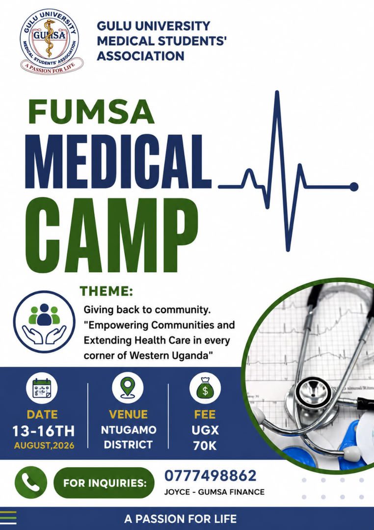 GUMSA_offical's tweet photo. 🔥🩺 The stethoscopes are out, the energy is high, and the mission is clear!
FUMSA Medical Camp is here — bringing free healthcare services, health education, and hope to the community. Because every life matters. ❤️
#FUMSA2026 #Medicalcamp #passionforlife @OfficialFUMSA https://t.co/eFFhZIRhhU