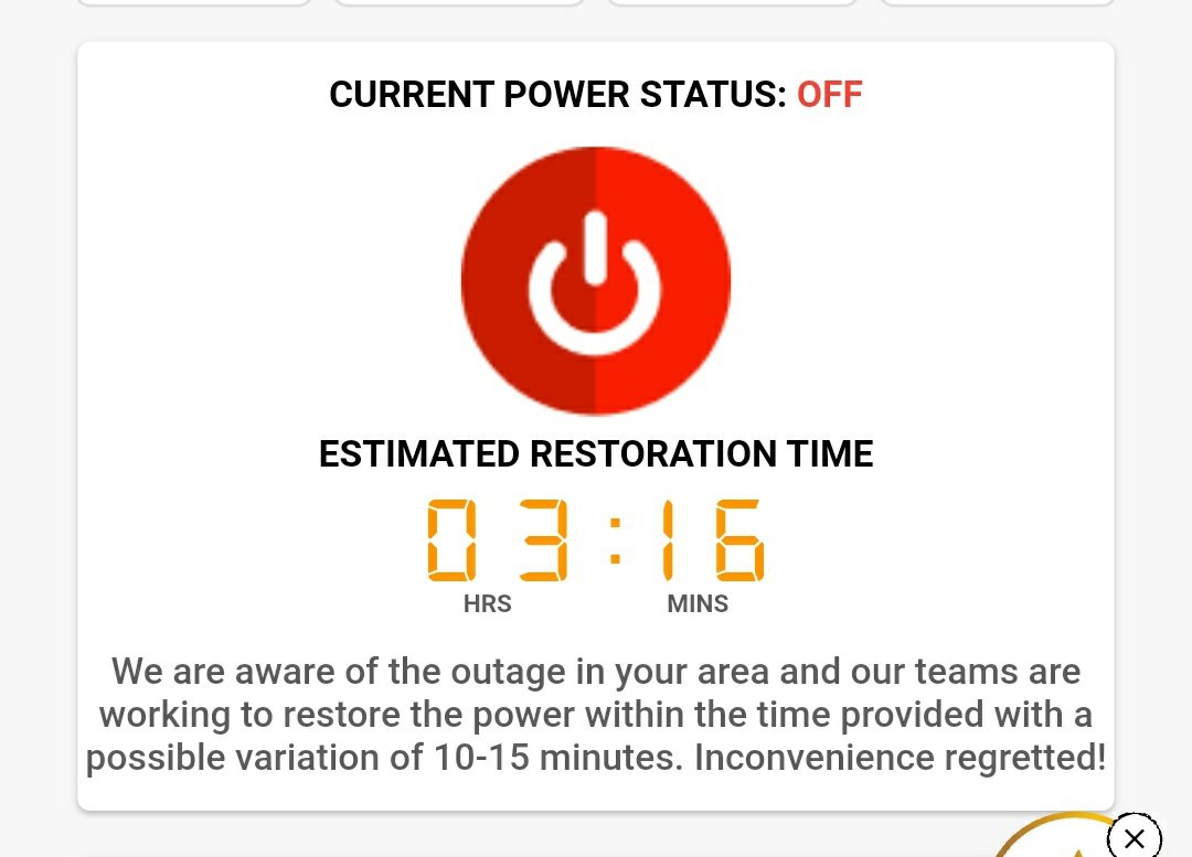 mabaig74's tweet photo. No light for the last 12 hours
@KElectricPk and no one is attending or responding. Every couple of days, electricity goes off. https://t.co/Pfth7tuS8m