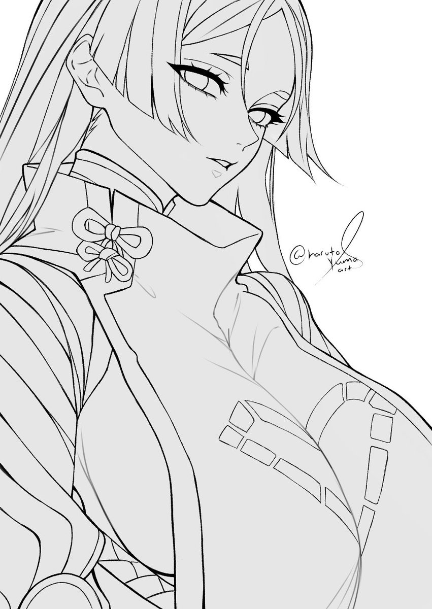 HarutoYumaArts's tweet photo. 源 頼光 Minamoto no Raikou
#FGO #イラスト https://t.co/dMPCnDqwrp