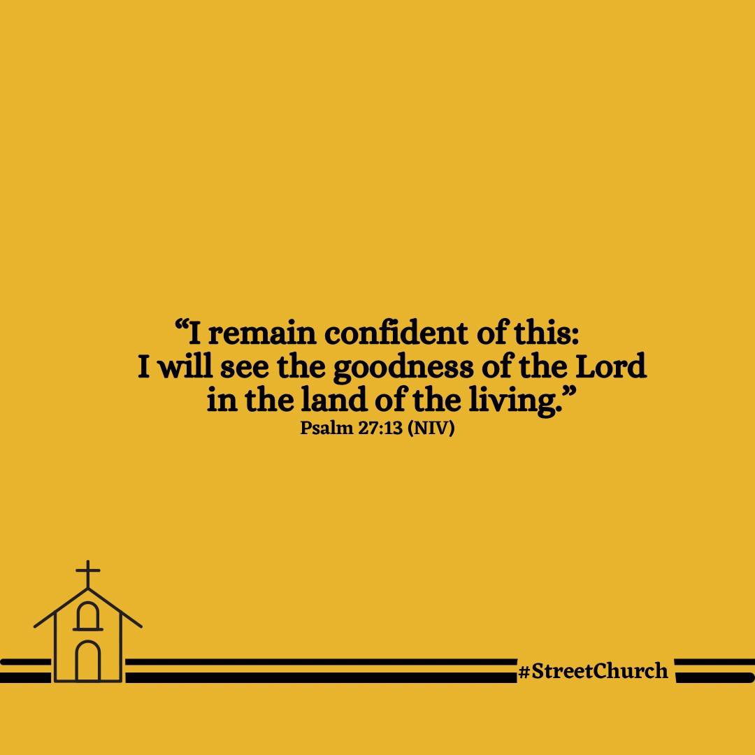 streetchurchh's tweet photo. If e sure for you say you go see the goodness of God, I want make you plaster am for your chest. As you dey go about today, declare am say “E sure for me”

Happy new week 
Reman blessed🙏 https://t.co/Z5xcM9j2Vb