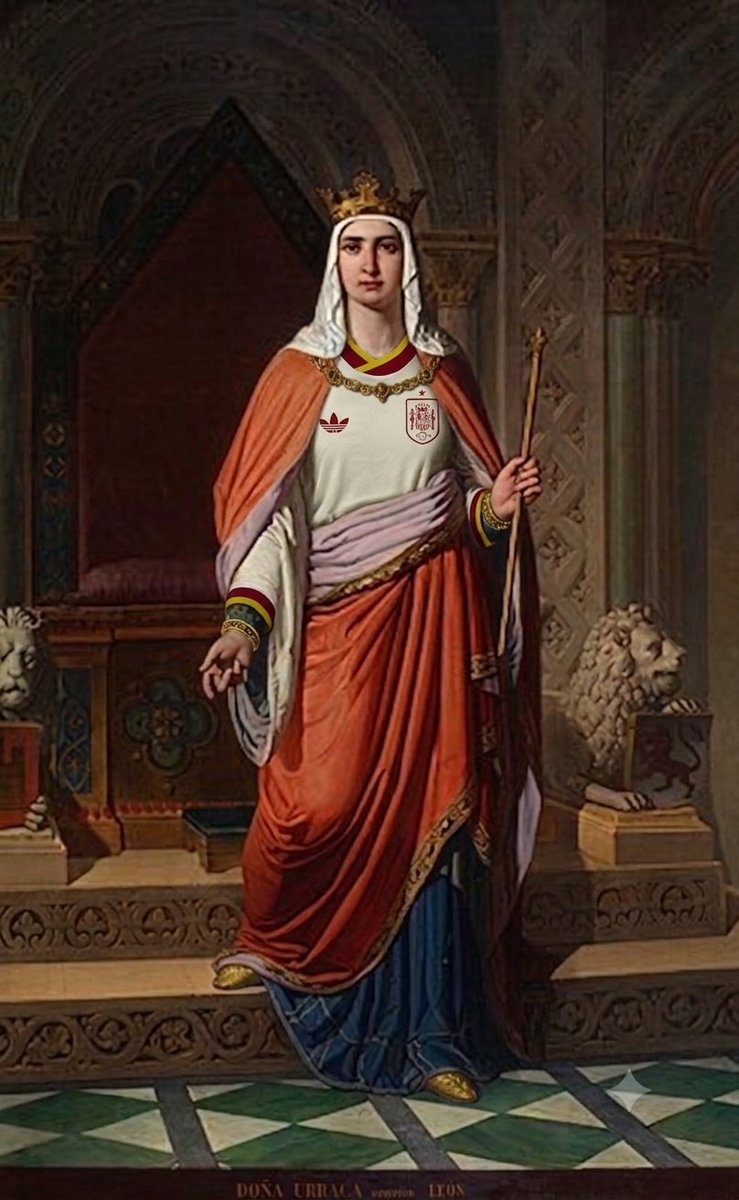 VanesaRegaladoV's tweet photo. Un dato de cara al partido de mañana:

En 1808 los franceses saquearon el Panteón real de San Isidoro de León, profanaron los sepulcros reales, entre ellos el de Urraca I, y los usaron como abrevaderos para sus caballos.

Ni olvido ni perdón.

#Aporellos
#FranciaEspaña🇫🇷🇪🇸 https://t.co/cDyldnXJRc