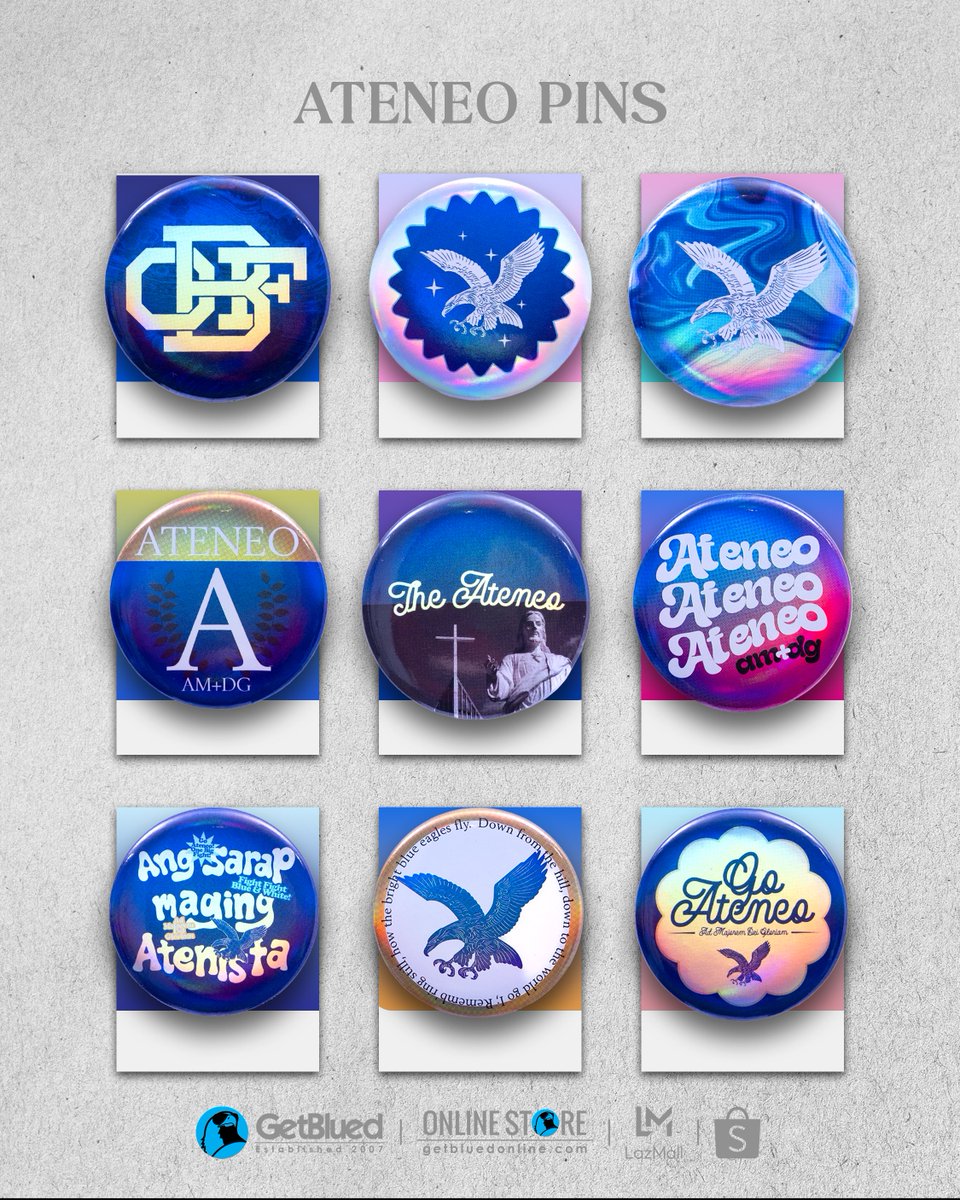 GetBlued's tweet photo. Whether you’re on campus, at work, or out with friends, GetBlued lifestyle items are here to keep your blue spirit alive every day.

Shop here:
🦅 GetBlued Online: https://t.co/PmMiFhGMYP
🦅 LazMall: https://t.co/FrrA6gFZx4
🦅 ShopeeMall: https://t.co/0d5eR6pjUB https://t.co/fCmbefF6zC