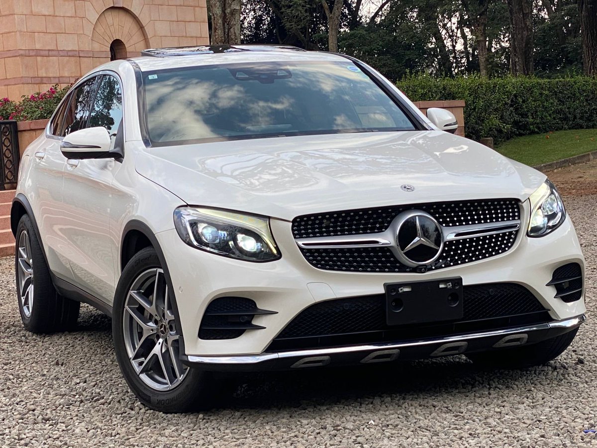 JaMtoka's tweet photo. - 2019 Mercedes Benz GLC220d Coupé 🇩🇪 (C253)
- KSh5.85 Million 
- Fuel Tank: 66L
- 13-18km/litre
- Mileage: 106,105km
- Auction Grade: 4B
- Location: Nairobi 🇰🇪
- +254733665551 (WhatsApp)
- michael@beyondtarmac.co.ke

- 2.2-litre 4-Cyl Turbocharged Diesel (Twin-Scroll Turbo)
- Engine Code: OM651 DE 22 LA
- 170bhp @ 3000-4200 rpm
- 400Nm @ 1400-2800 rpm
- 9 Speed AT (9G-TRONIC) with Paddle Shifters and Drive Modes:
√ Eco
√ Comfort 
√ Sport
√ Sport+
√ Individual 
- 4Matic AWD  with Variable Torque Distribution (45:55 Front/Rear Bias for Efficiency)

- 7 Airbags
- LED High Performance Headlights with Integrated LED Daytime Running Lights 
- Mercedes Benz Intelligent Drive:
√ 360° Camera
√ Head Up Display
√ Active Brake Assist 
√ Attention Assist 
√ Active Lane Keeping Assist 
√ Blind Stop Assist
√ Rear Cross Traffic Alert 
√ Adaptive High Beam Assist 
√ Parking Assist with Parktronic
√ PRE-SAFE System 
√ Adaptive Cruise Control (Distronic)
√ Traffic Sign Assist 
√ Crosswind Assist 

- 8.4" High-resolution COMAND Infotainment System 
- Navigation and Bluetooth Connectivity 
- Touch Controller on Centre Console
- Voice Control 
- Apple CarPlay and Android Auto 
- 2X USB-A Ports 
- 13-Speaker Burmester Premium Sound System 
- 590 Watts

- Alloy Wheels 
- Leather Seats 
- Panoramic Sunroof 
- Wing Mirror Blinkers