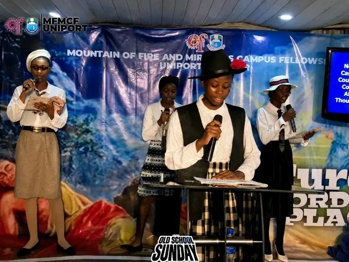 mfmcf_uniport's tweet photo. Ancient words, timeless truths, lifting our voices in reverence and faith. 🎶✨
#Hymnsession #oldschoolsunday #sundayservice #mfmcfuniport https://t.co/Z03YPGlgTG