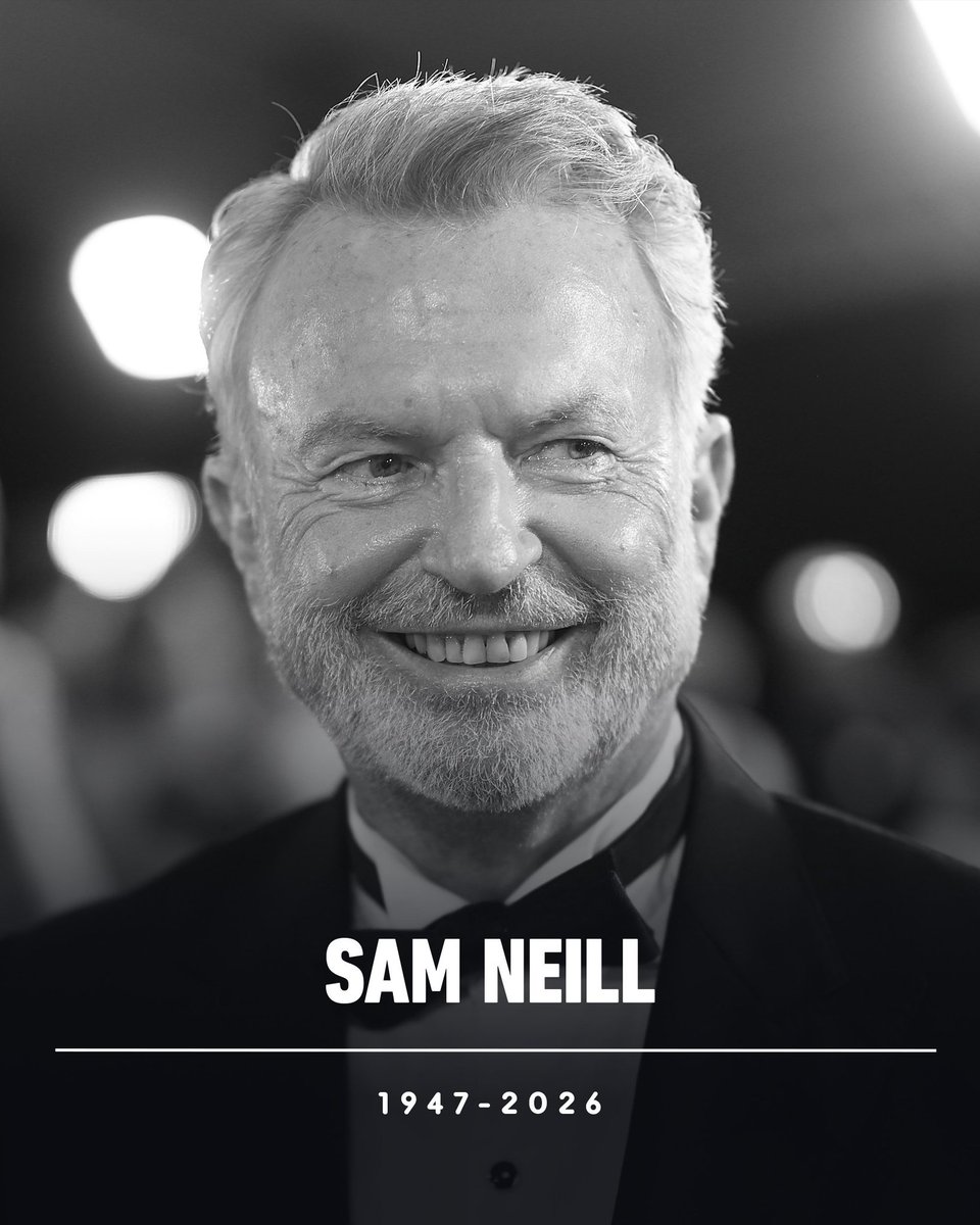 Clapman_YT's tweet photo. Sam Neill vient de nous quitter, à l'âge de 78 ans 🥲🕊️ https://t.co/rS7MIjEjst
