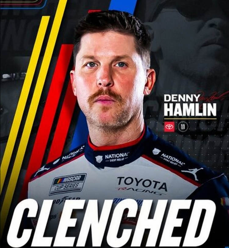 Notourcheese's tweet photo. @NASCAR @dennyhamlin sorry but i had too. go 11! https://t.co/dQBJ7V4KUN