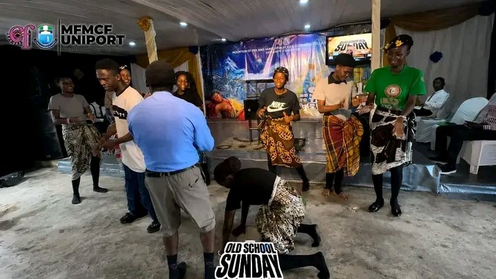 mfmcf_uniport's tweet photo. Every step tells a story of joy, gratitude, and celebration. Let everything that has breath praise the Lord. 💃✨
#Dancepresentation #sundayservice #oldschoolsunday #RMTT #Mfmcfuniport https://t.co/WAb8xosyVl
