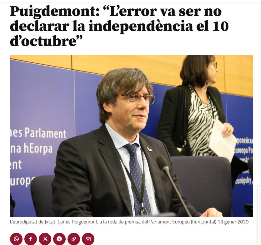 garnatxov's tweet photo. @jpagesm @jordibarbeta Que això ens ho digui el partit de la DUI dels 8 segons, el partit que fa costat a la CUP, a ERC, als comuns i al PSC en els cordons sanitaris contra el nacionalisme català, i algú que accepta diputats del règim del 155 per tenir grup propi, és una mica hipócrita, no troba? https://t.co/9CpHeulcvq
